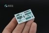 Quinta Studio QD+48560 MiG-25PD 3D-Printed & coloured Interior on decal paper (ICM) (with 3D-printed resin parts) 1/48
